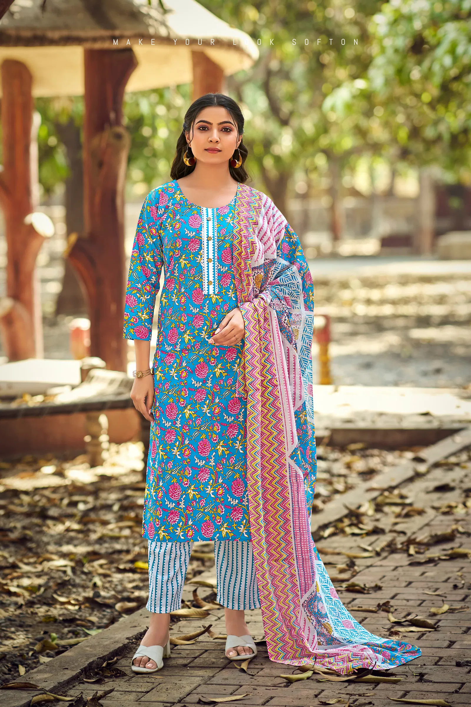 Summer Fashion Vol 9 By Tips And Tops Cotton Kurti With Bottom Dupatta Wholesale Online